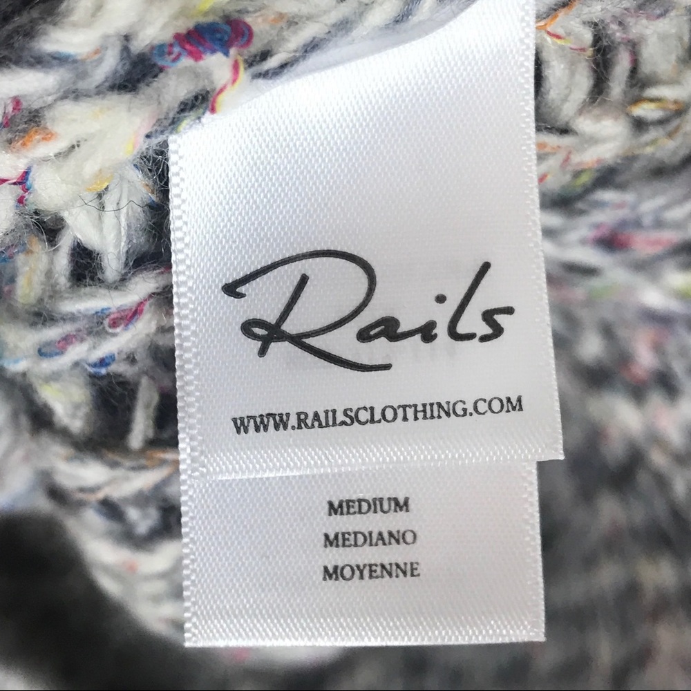 Rails Lux Kaleidoscope Oversized Crewneck Sweater - Picture 8 of 8
